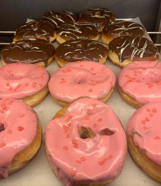 donuts con diferentes glaseados